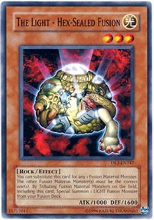 The Light - Hex-Sealed Fusion [DR3-EN147] Common