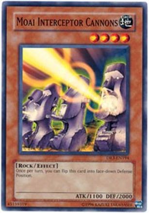 Moai Interceptor Cannons [DR3-EN194] Common