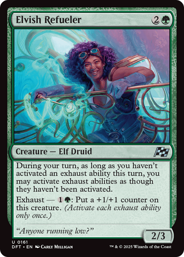 Elvish Refueler (-161) - Aetherdrift