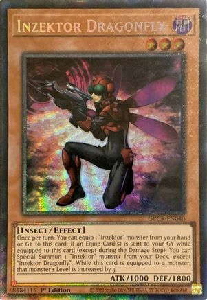 Inzektor Dragonfly [GRCR-EN040] Collector's Rare