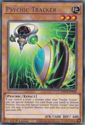 Psychic Tracker [GRCR-EN046] Rare