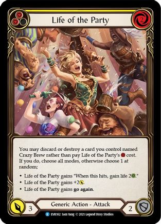 Life of the Party (Yellow) [EVR162] (Everfest)  1st Edition Normal