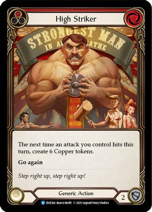 High Striker (Red) [EVR164] (Everfest)  1st Edition Normal