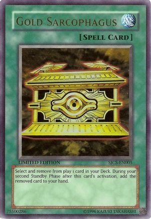 Gold Sarcophagus [SJCS-EN005] Super Rare