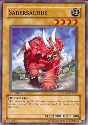 Sabersaurus [SD09-EN003] Common