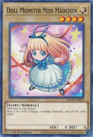 Doll Monster Miss Madchen [BACH-EN093] Common