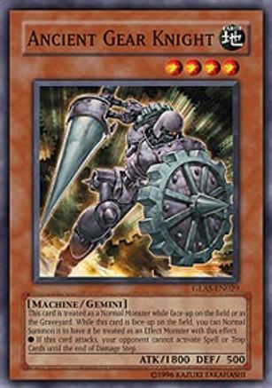 Ancient Gear Knight [GLAS-EN029] Common