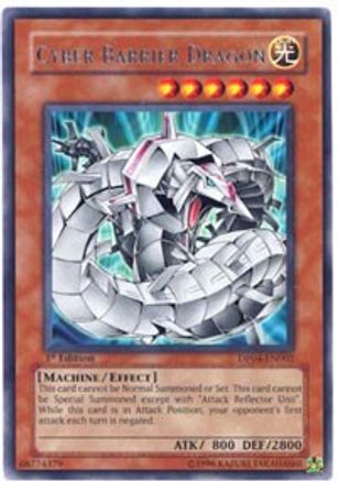 Cyber Barrier Dragon [DP04-EN002] Rare