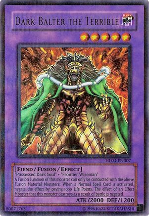 Dark Balter the Terrible [HL03-EN007] Parallel Rare