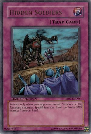 Hidden Soldiers [SP02-EN003] Ultra Rare