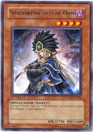 Shadowpriestess of Ohm [PTDN-EN024] Rare