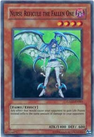 Nurse Reficule the Fallen One [GX05-EN001] Super Rare