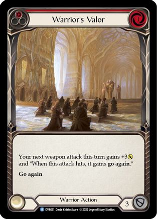 Warriors Valor [DVR011] (Classic Battles: Rhinar vs Dorinthea)