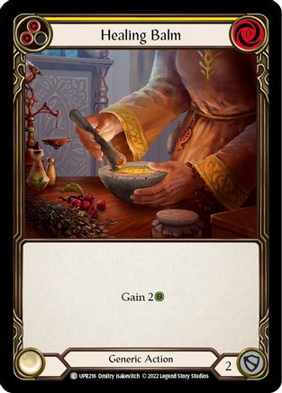 Healing Balm (Yellow) [UPR216] (Uprising)  Rainbow Foil