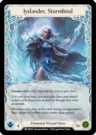 Iyslander, Stormbind [HER067] (Promo)  Rainbow Foil