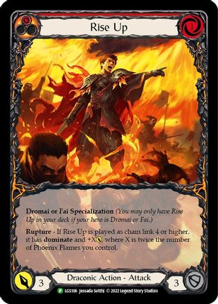 Rise Up [LGS106] (Promo)  Rainbow Foil