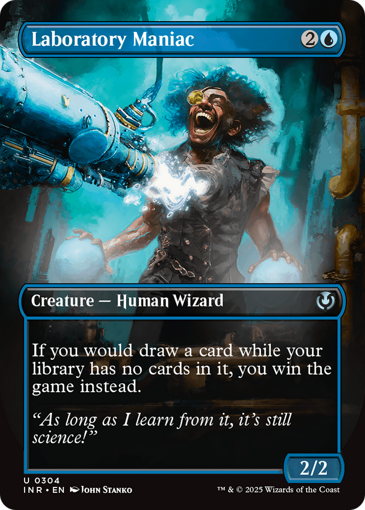 Laboratory Maniac (Borderless) (-304) - Innistrad Remastered Foil