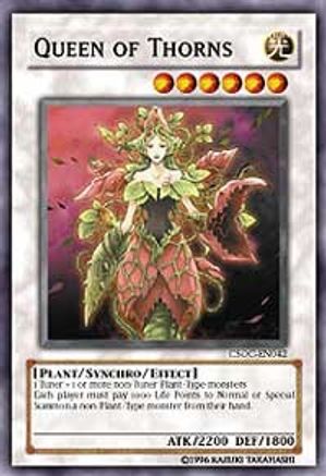 Queen of Thorns [CSOC-EN042] Super Rare