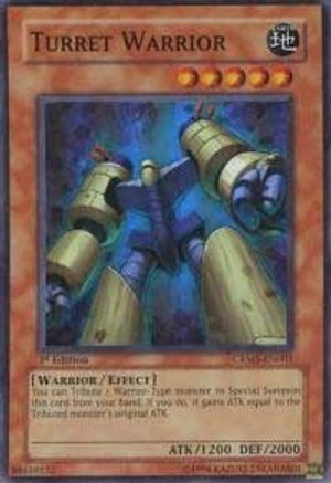 Turret Warrior [CRMS-EN001] Super Rare