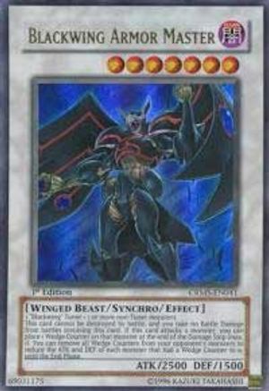 Blackwing Armor Master [CRMS-EN041] Ultra Rare