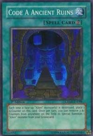 Code A Ancient Ruins [CRMS-EN088] Super Rare