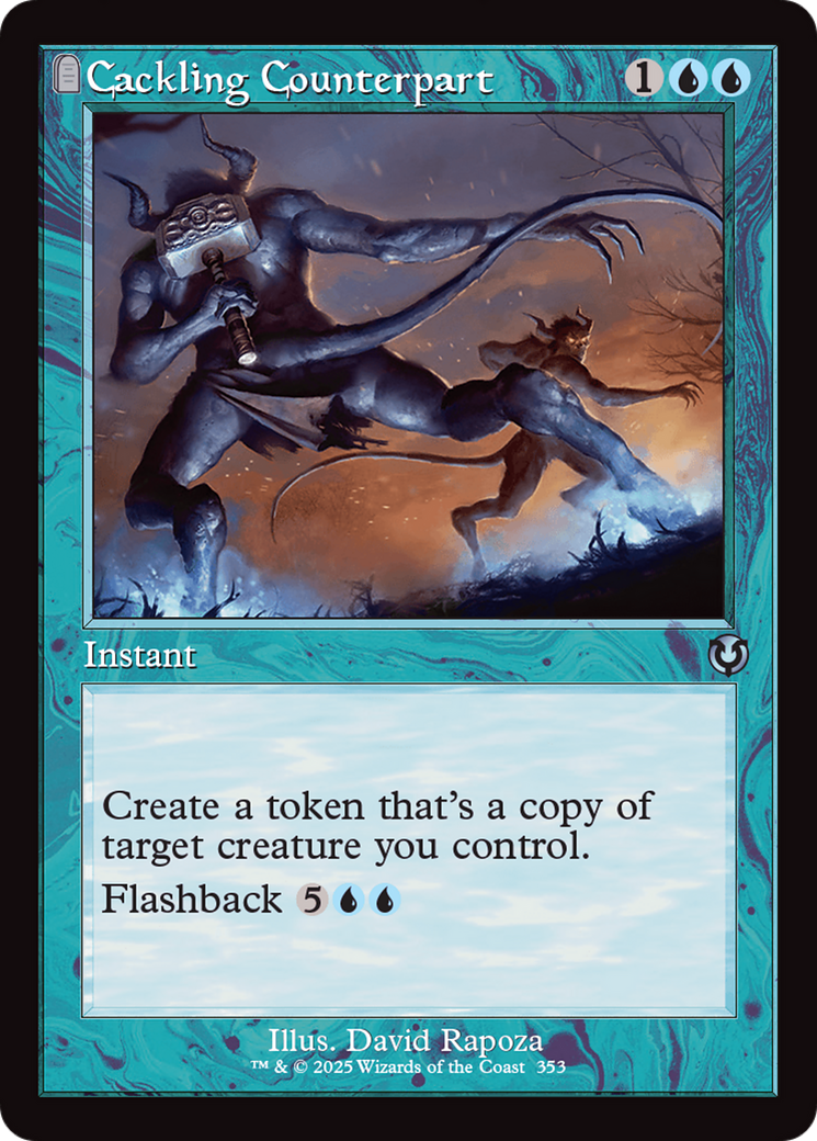 Cackling Counterpart (Retro Frame) (INR-353) - Innistrad Remastered Foil