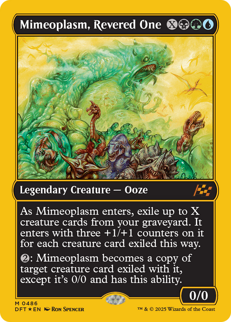 Mimeoplasm, Revered One (First-Place Foil) (-486) - Aetherdrift