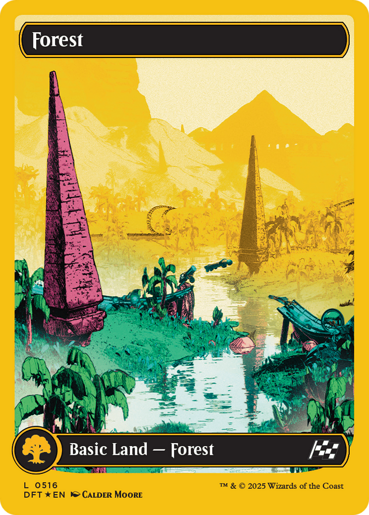 Forest (0516) (First-Place Foil) (-516) - Aetherdrift Foil