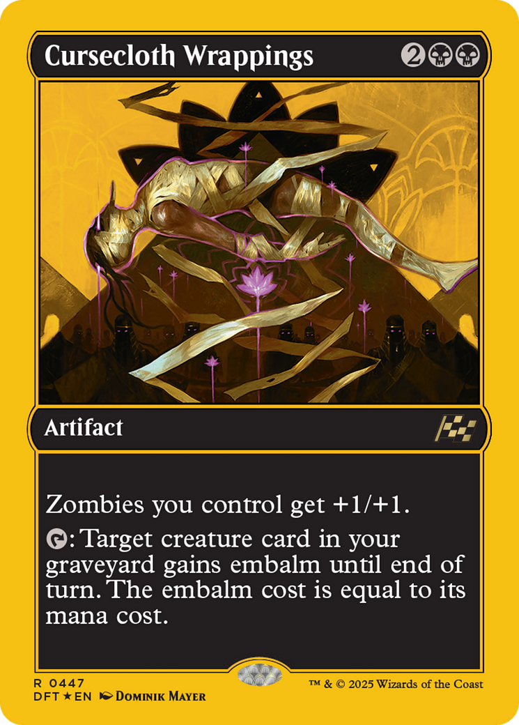 Cursecloth Wrappings (First-Place Foil) (-447) - Aetherdrift