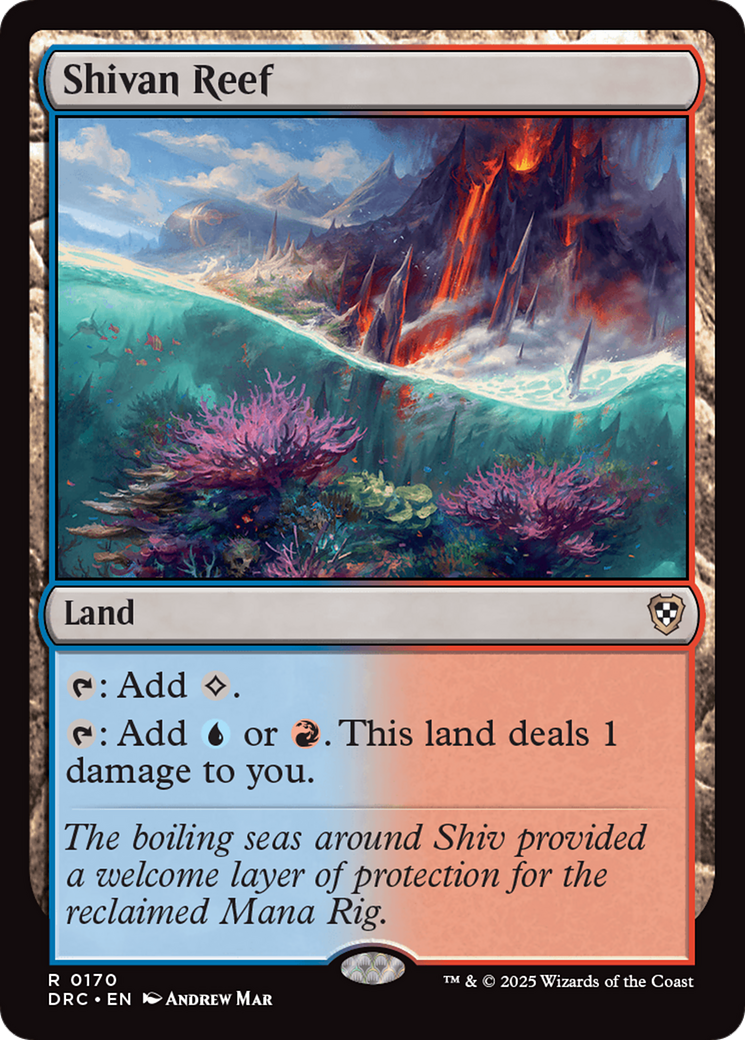 Shivan Reef (-170) - Commander: Aetherdrift