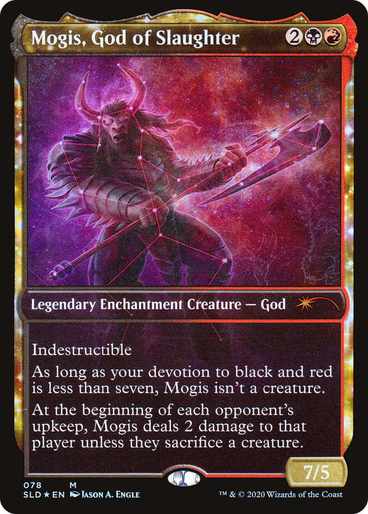 MOgIs, gOD of sLaUGHter (9994) (Rainbow Foil) [Secret Lair Drop Series]
