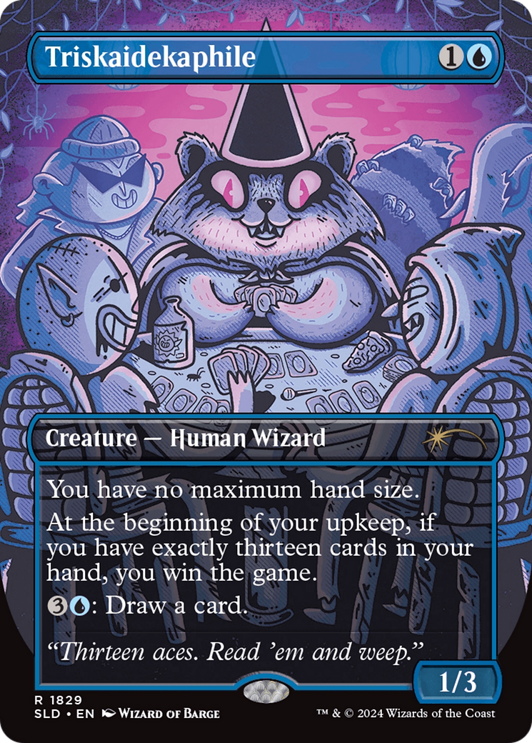 Triskaidekaphile (Rainbow Foil) (-1829) - Secret Lair Drop Series Foil