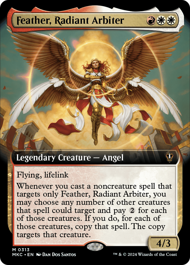 Feather, Radiant Arbiter (MKC-313) - Murders at Karlov Manor Commander: (Extended Art) Foil