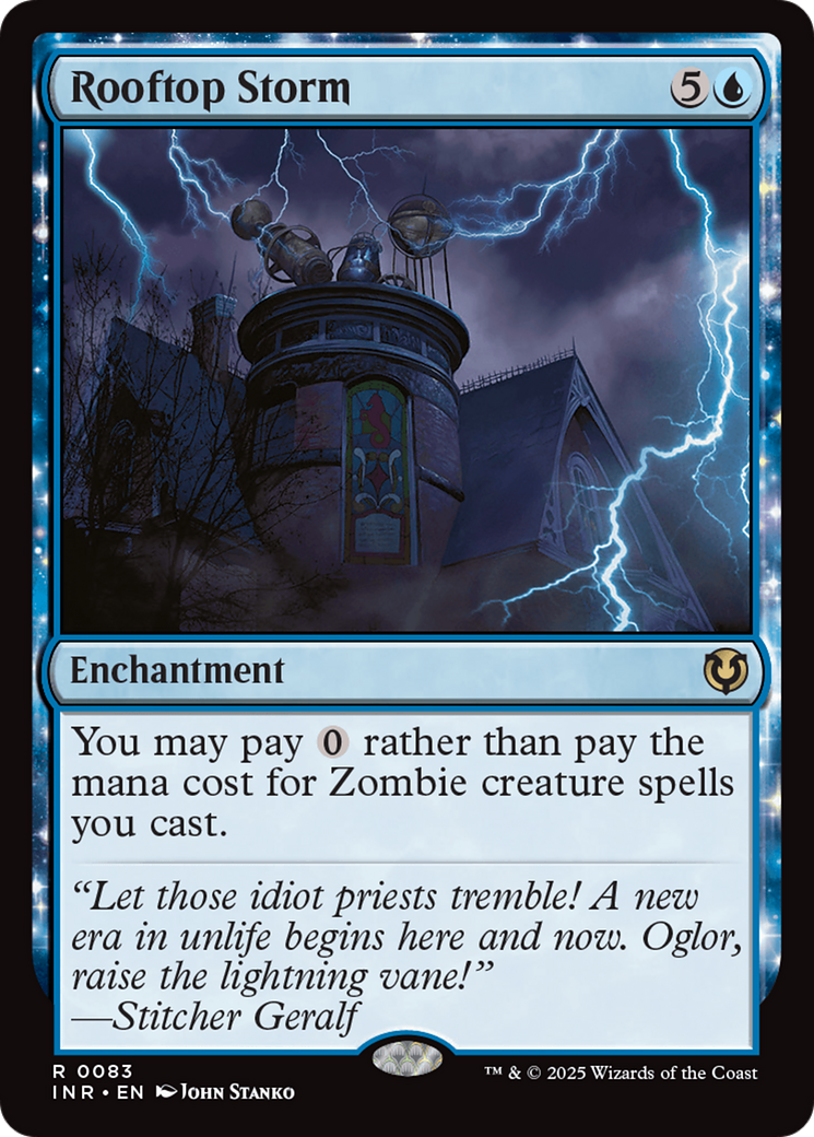 Rooftop Storm (-083) - Innistrad Remastered