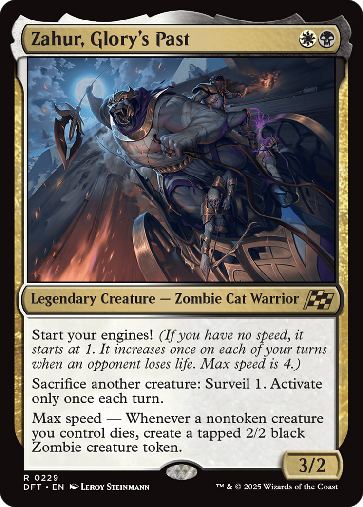 Zahur, Glory's Past (-229) - Aetherdrift Foil