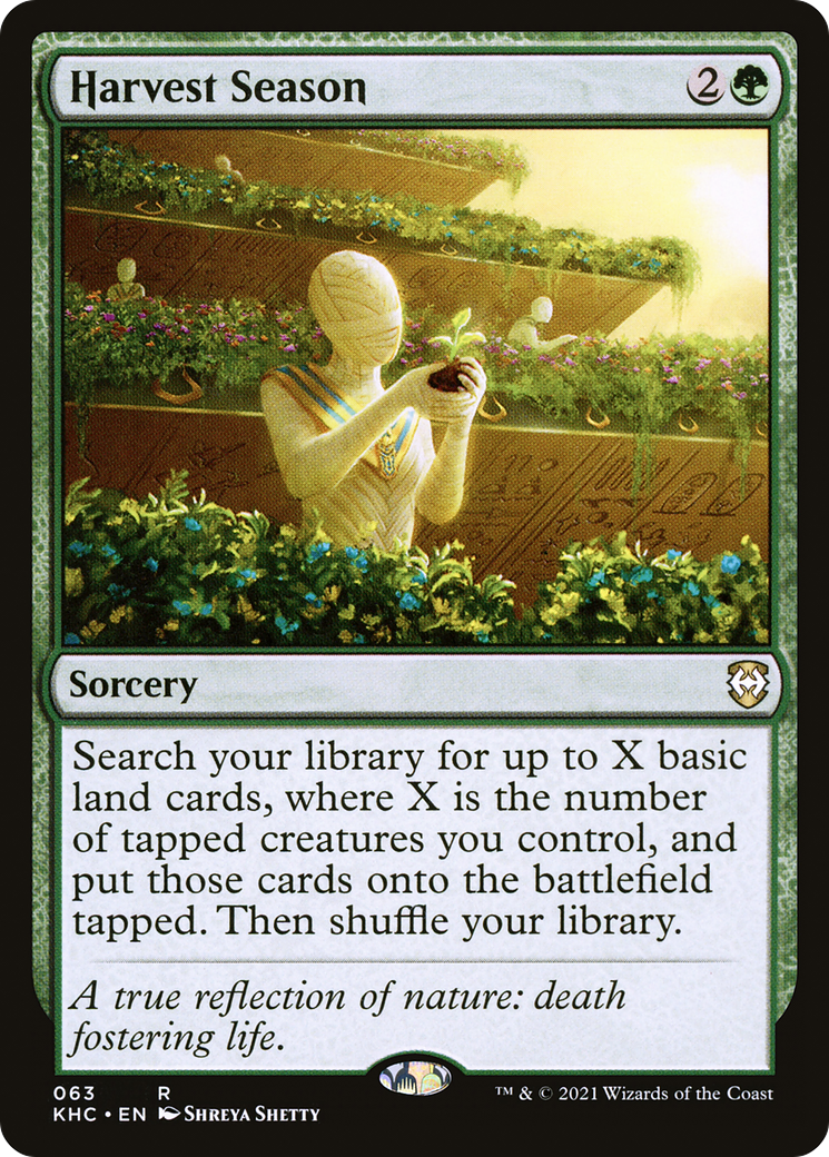 Harvest Season [Kaldheim Commander]