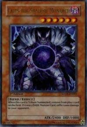 Caius the Shadow Monarch [SDDE-EN001] Ultra Rare