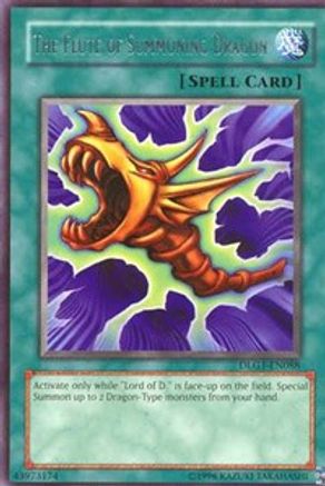 The Flute of Summoning Dragon [DLG1-EN088] Rare