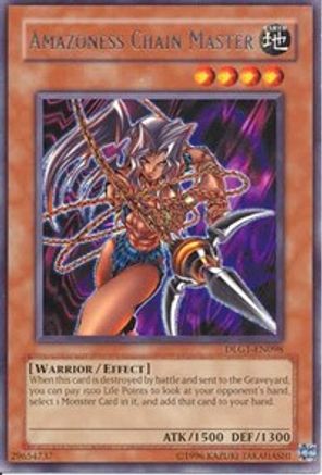 Amazoness Chain Master [DLG1-EN098] Rare