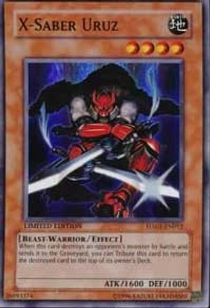 X-Saber Uruz [HA01-EN012] Super Rare