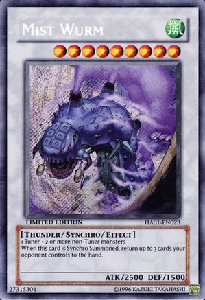 Mist Wurm [HA01-EN023] Secret Rare