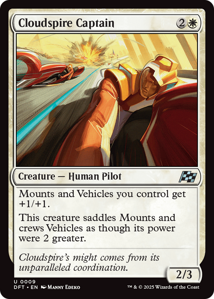 Cloudspire Captain (-009) - Aetherdrift Foil