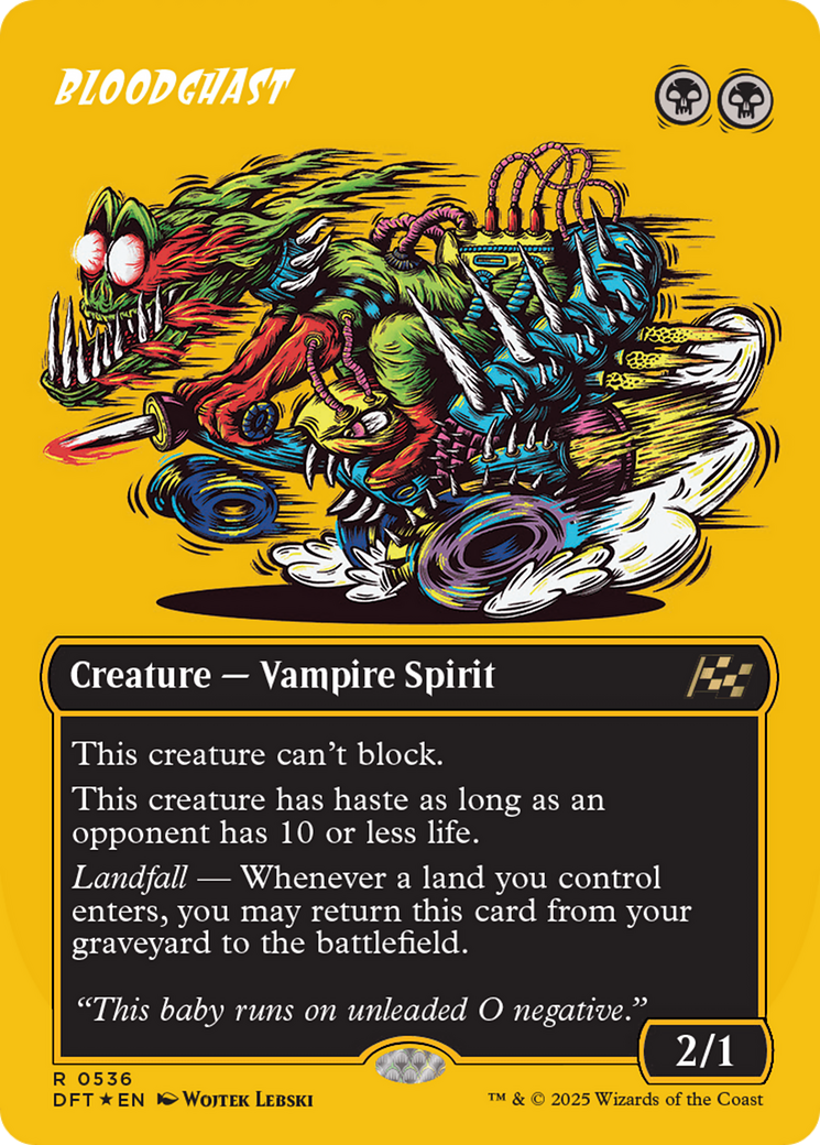 Bloodghast (Borderless) (First-Place Foil) (-536) - Aetherdrift