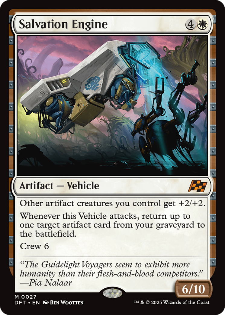 Salvation Engine (-027) - Aetherdrift Foil