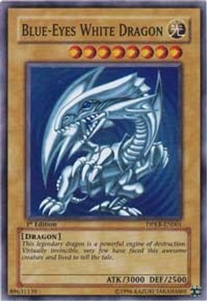Blue-Eyes White Dragon [DPKB-EN001] Super Rare