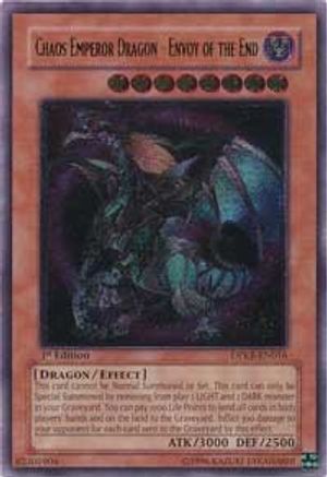 Chaos Emperor Dragon - Envoy of the End [DPKB-EN016] Ultimate Rare