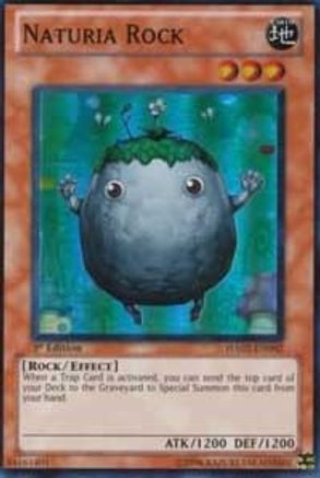 Naturia Rock [HA02-EN002] Super Rare