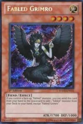 Fabled Grimro [HA02-EN032] Secret Rare
