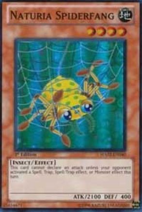 Naturia Spiderfang [HA02-EN040] Super Rare