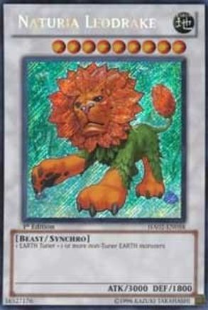 Naturia Leodrake [HA02-EN058] Secret Rare